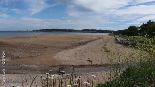 Time-Lapse of rising Tide in Swansea Bay, Wales, UK