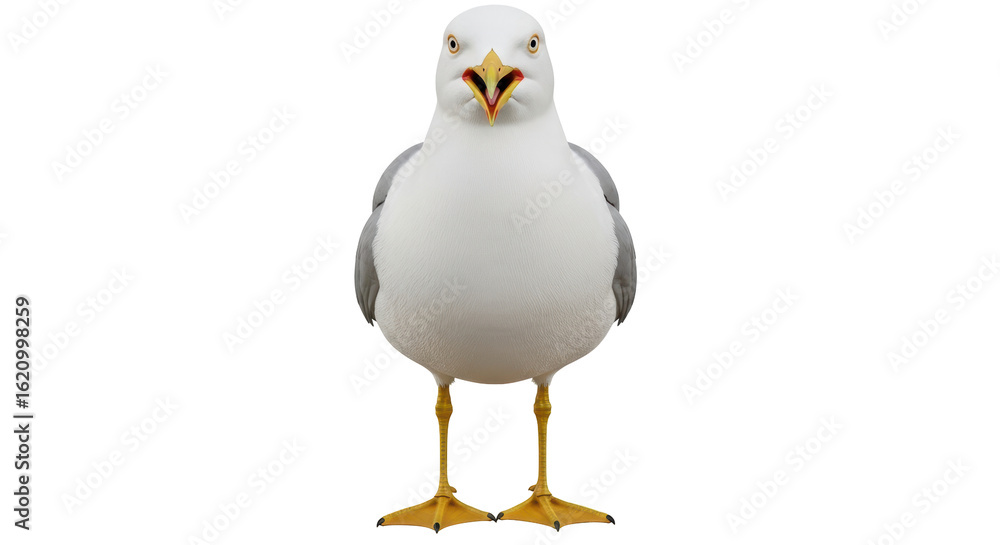 Obraz premium Isolated Seagull