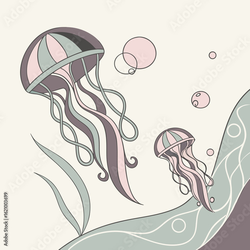 organic, blob, fluid, soft edges, liquid, dreamy, abstract 3D, pastel, surreal.