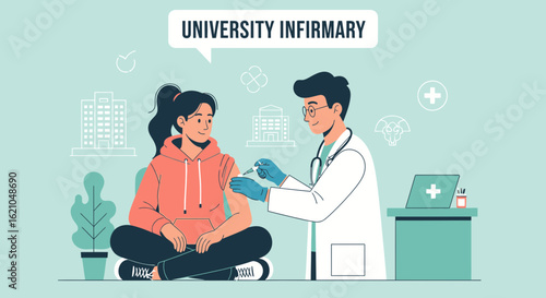Vaccination Program At University Infirmary Focuses On Student Health Immunization