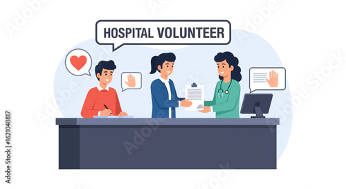 Hospital Volunteering Opportunities Aiding Community Wellness Initiatives Project