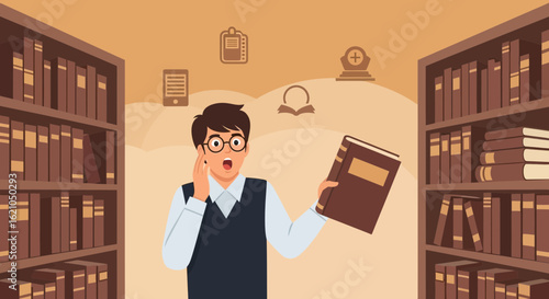 Surprised Student Finds Unexpected Revelation In Library Book Discovery