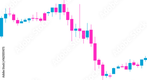 Candlestick chart thumbnail capturing a downward price movement that stabilizes into a horizontal base structure with low volatility.