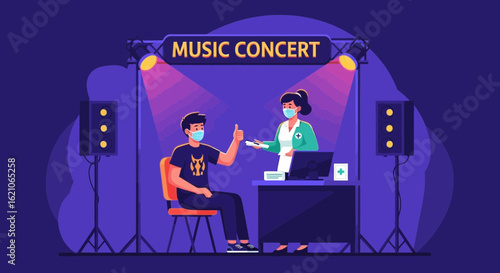 Safe Concerts During Pandemic Ensuring Health Check For Audience Members