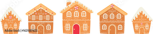 Gingerbread Houses set