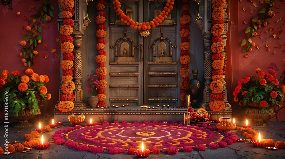 Obraz premium Festivals are vibrant celebrations filled with color, music, dance, and tradition. They bring people together to honor culture, religion, or seasons through joyful gatherings, parades, food