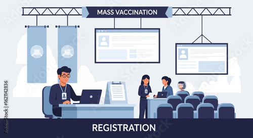 Efficient Registration System During Mass Vaccination Campaign For Community Health