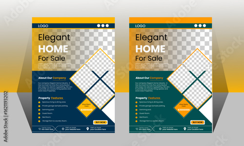 Elegant Modern Real Estate flyer Design , Graphic Design , Real estate business, Building , Saler, Advertisement, Flyer, Flyer design , poster , print design , Business , Business flyer