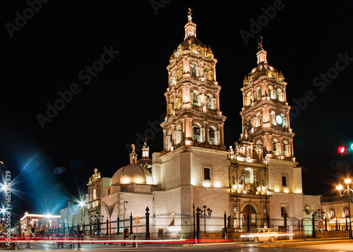 Catedral de Durango de Noche