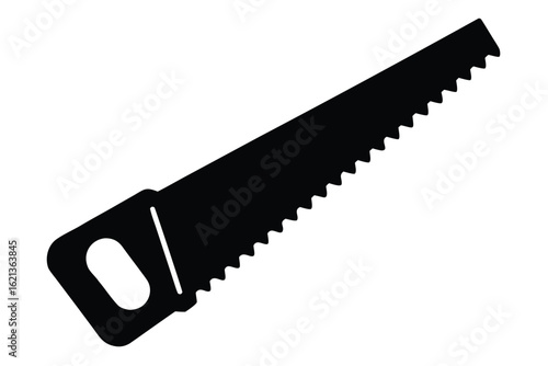 saw   vector icon silhouette
