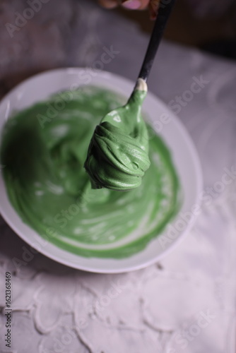 Wallpaper Mural Kolorowa masa cukrowa, tort i barwniki Torontodigital.ca