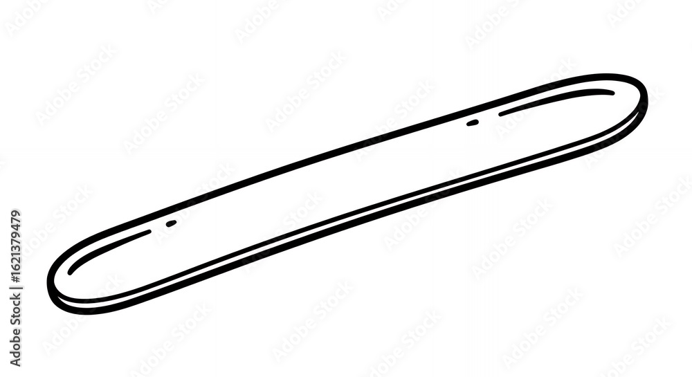 Obraz premium Monochrome Oval Pharmaceutical Pill Medical Illustration, Detailed Hand Drawn Sketch in Black and White, Minimalistic Line Art Design on an Isolated White Background, Medical and Clean Style