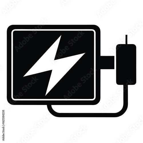 Free Download charging vector icon - GFXLoad