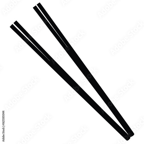 chopsticks vector icon