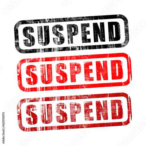 suspend grunge stamp background
