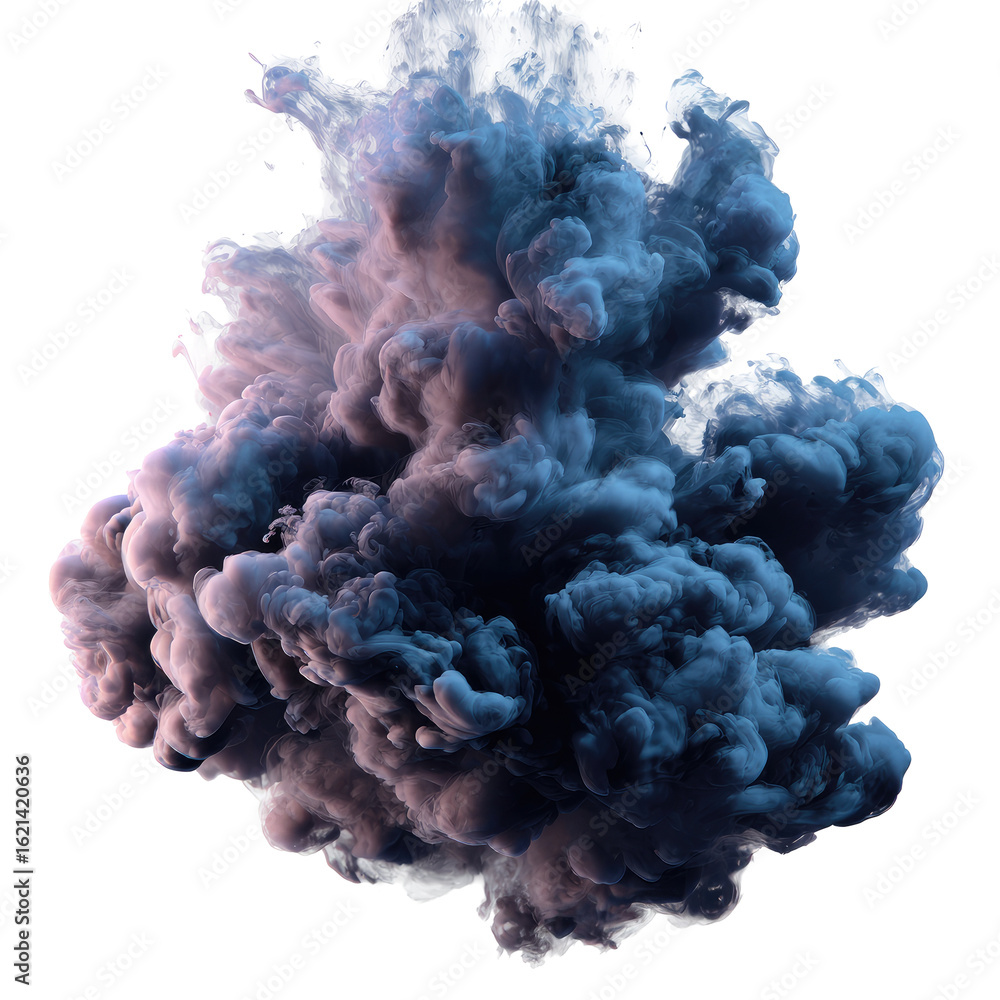 Abstract ink cloud, swirling colors Abstract ink cloud, swirling colors