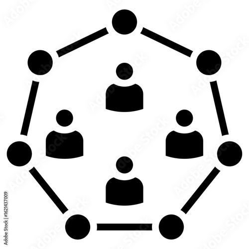 Community glyph icon