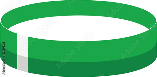 Nigerian flag wristband