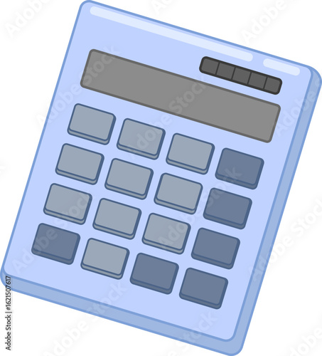 blue calculator 