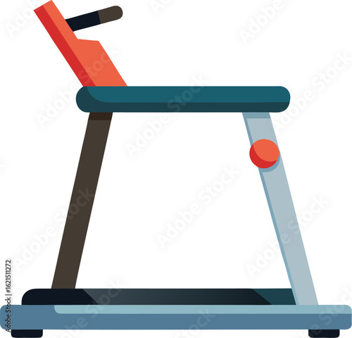 Modern treadmill for home fitness and cardio workouts