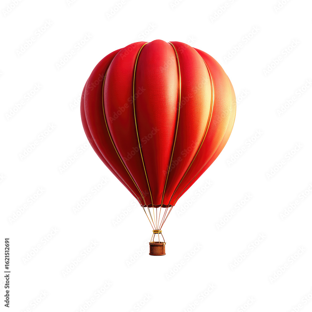 Obraz premium Red hot air balloon