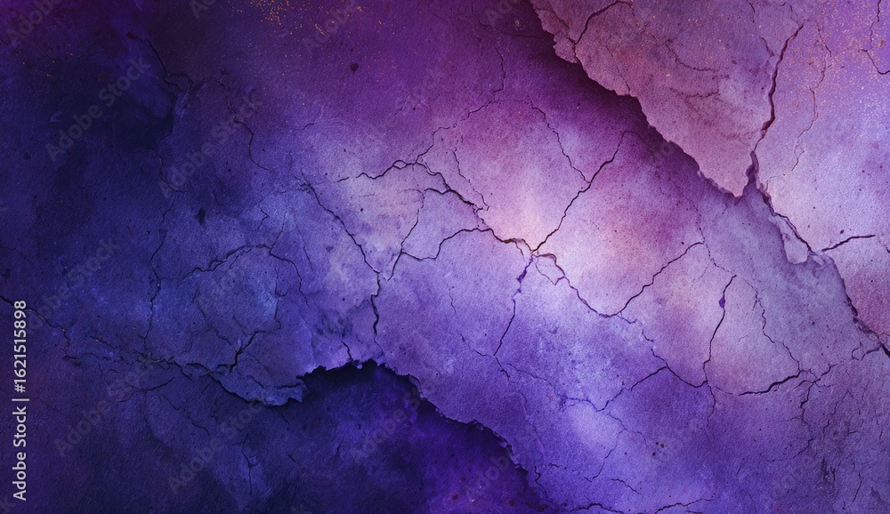 Naklejka premium Abstract cracked purple marble texture background. Possible use wallpaper, graphic design