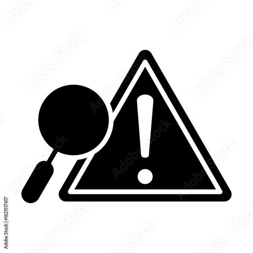 Incident Icon Vector Illustration Glyph Version 