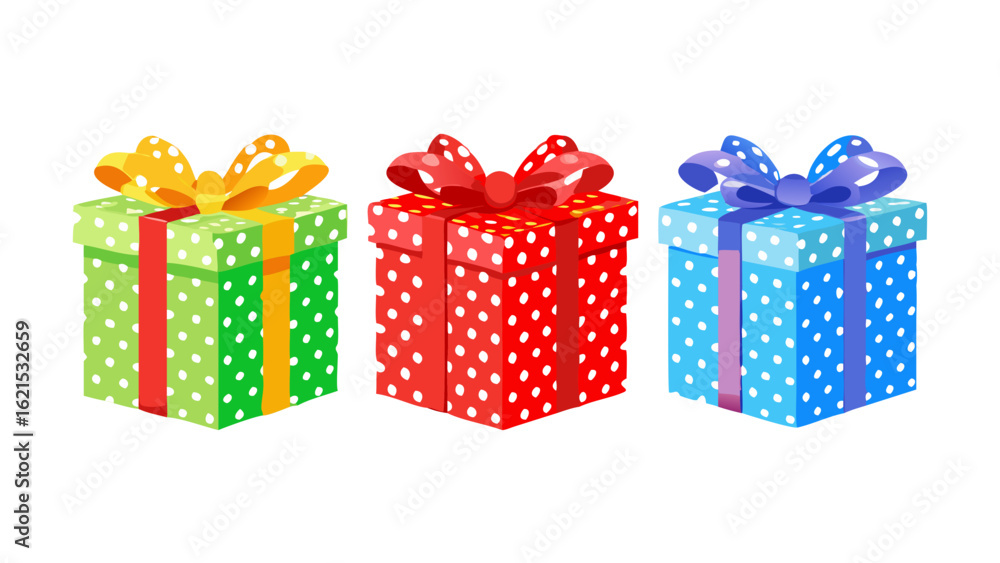 Fototapeta premium colorful gift boxes