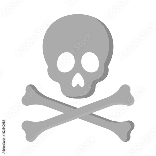 Danger Icon Vector Illustration Flat Version