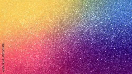 Vibrant glitter gradient background