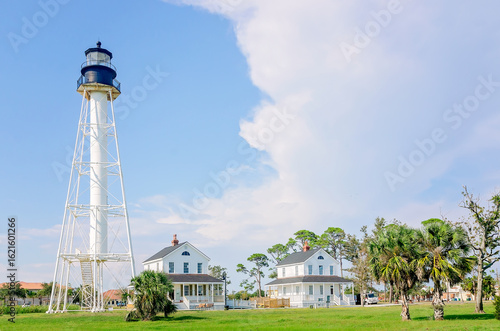 Cuadro en lienzo Cape San Blas Lighthouse in Port St. Joe Florida