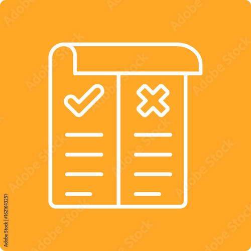 Pros and cons Icon