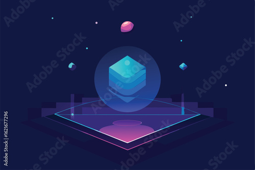 global communication concept illustration