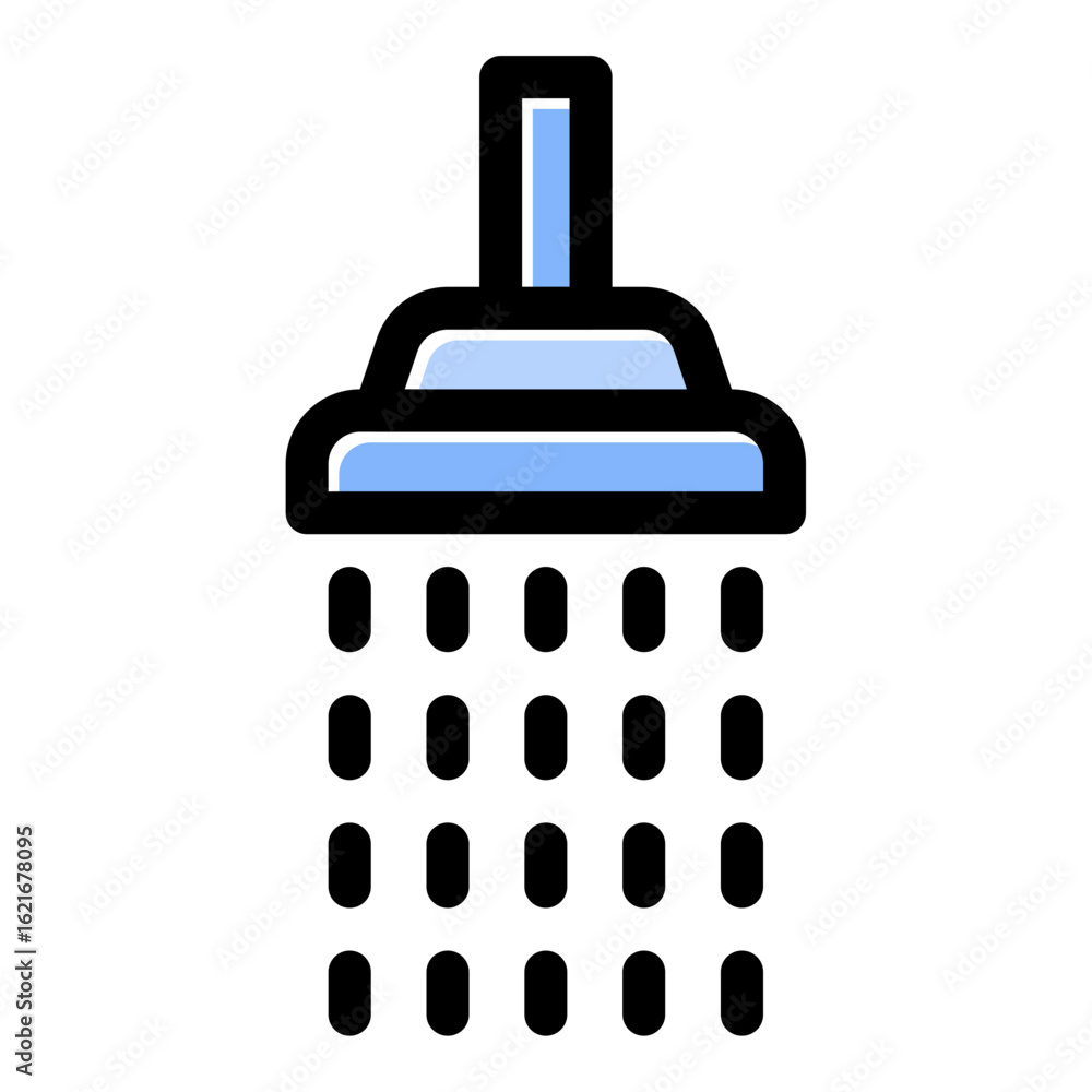 Obraz premium shower head icon 