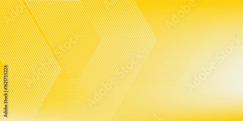 Vector yellow hexagon modern and simple gradient colors background white abstract simple. Eps 10