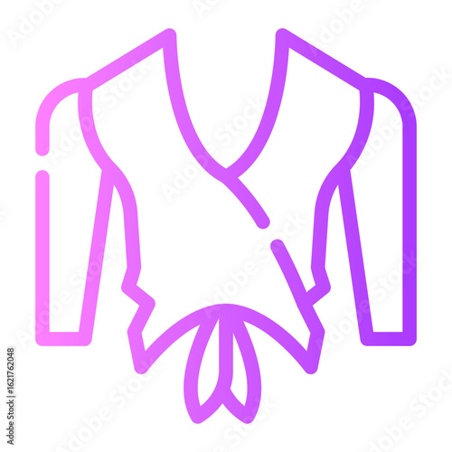 blouse gradient icon