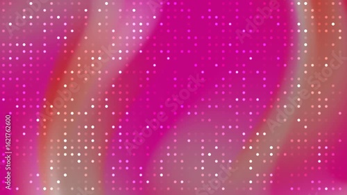 Abstracts Blink Dot Retro pink background with blinking dots and soft gradients creates a nostalgic and modern aesthetic.