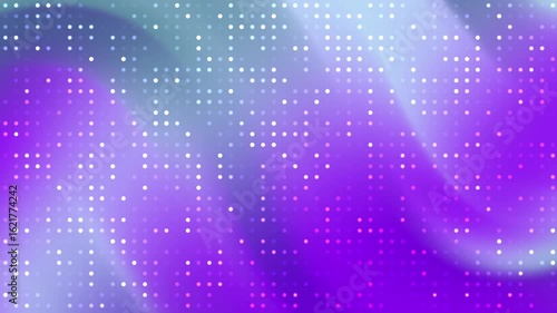 Wallpaper Mural Abstracts Blink Dot Elegant purple gradient with shimmering white dots creates a mesmerizing and dynamic background pattern. Torontodigital.ca