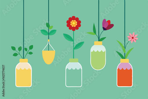 flowers in a vase