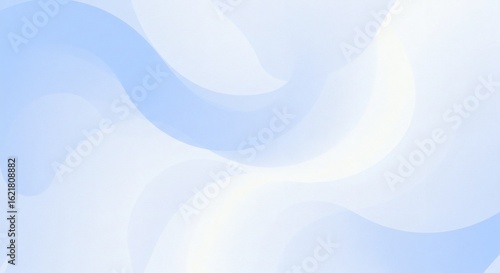 Powder Blue Whisper - Calm Pastel Light Blue Gradient Texture with Soft Grain and Gentle Flow 1