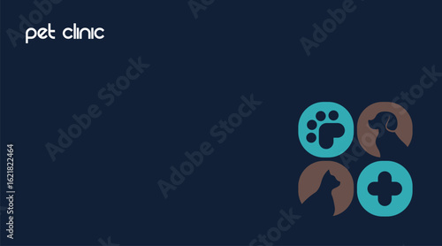 Character,  Symbol and Logo for Animal Hospitals