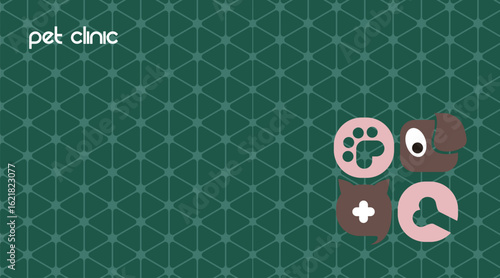 Character,  Symbol and Logo for Animal Hospitals