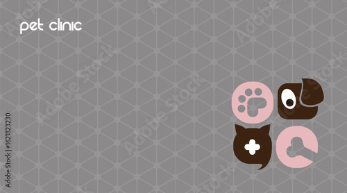 Character,  Symbol and Logo for Animal Hospitals