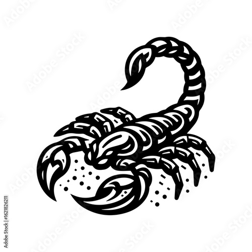 monoline Scorpion logo