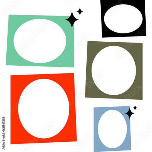 Retro Mid Century Shape