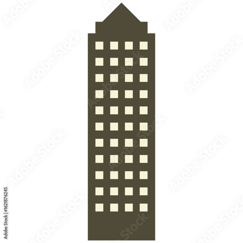 Urban Skyline Silhouette Vector