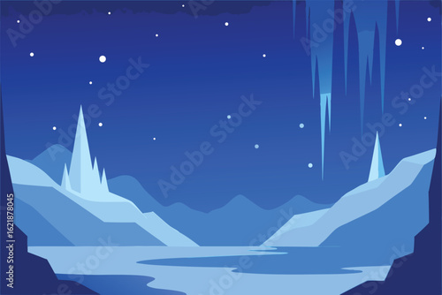 deep blue christmas background with a close up of  (3).eps