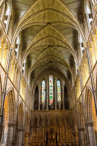 Photography interior of st vitus cathedral