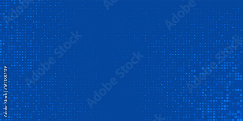 Modern Dotted Blue Tech Finance Fintech Background Abstract Pixel Pattern Art Modern Background