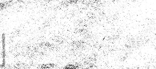 Dirty or dust film grain speck grit grunge overlay on white background grain noise  Speckle grain dot white paper noise texture with distress effect vector illustration pattern background.